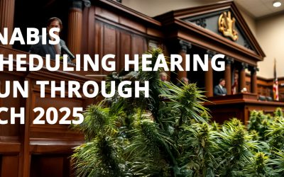 Cannabis Rescheduling Hearing to Run Through March 2025