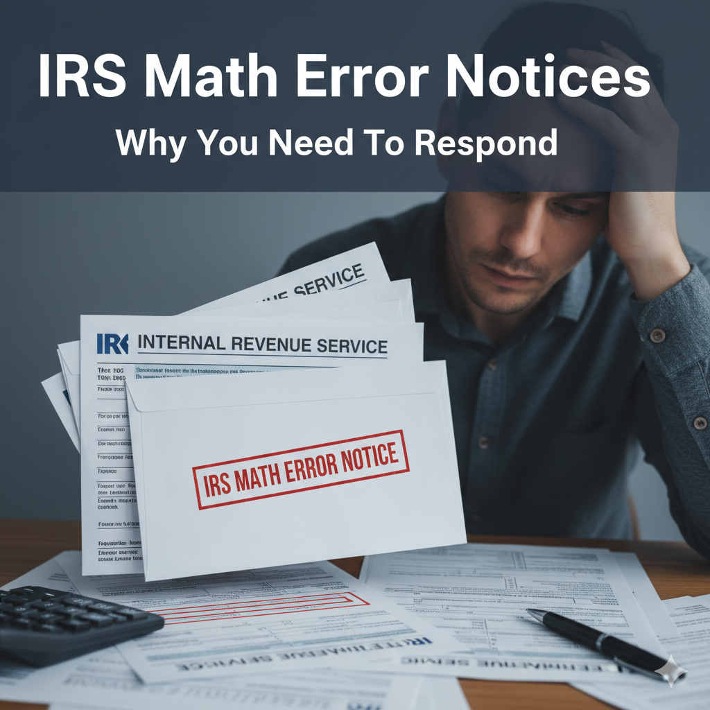 IRS Math Error Notices – Why You Need To Respond