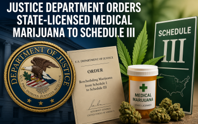 Justice Department Orders State-Licensed Medical Marijuana to Schedule III